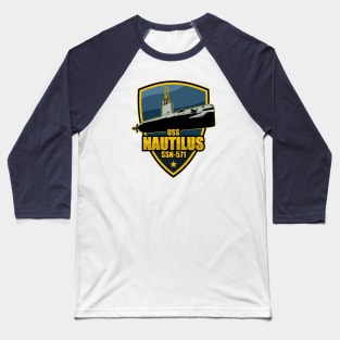 USS Nautilus (SSN-571) Baseball T-Shirt